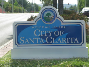 Santa Clarita Sign. Santa Clarita Bail Bonds